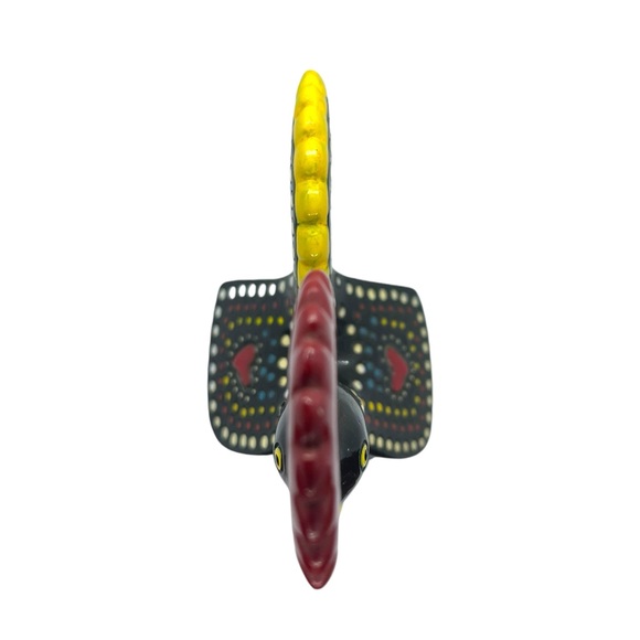 Vtg Hand Painted Traditional Portuguese Metal Rooster Of Barcelos Good Luck 8.5” - Picture 10 of 12